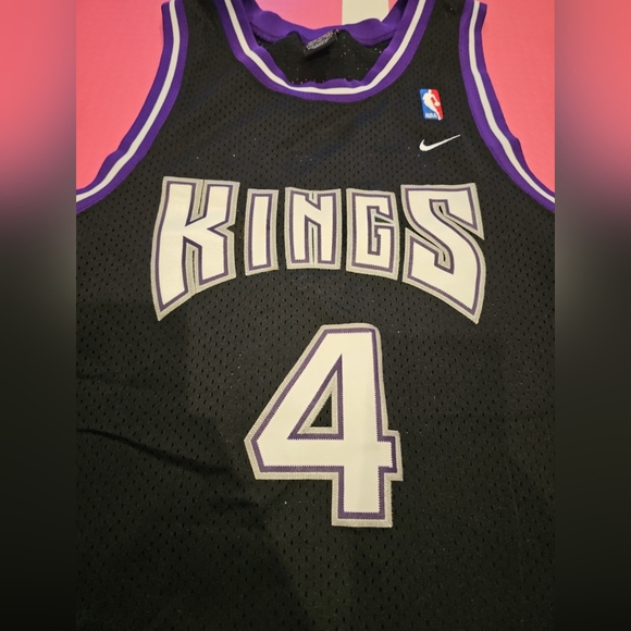 Vintage Nike Swingman Sacramento Kings Chris Webber size xl preowned smoke/petfr - Picture 4 of 4